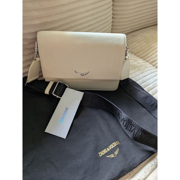 Zadig & voltaire Lolita Wings Leather Crossbody Bag NWT Orig. $498 - Picture 10 of 10